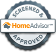 HomeAdvisor Screened and Approved Badge